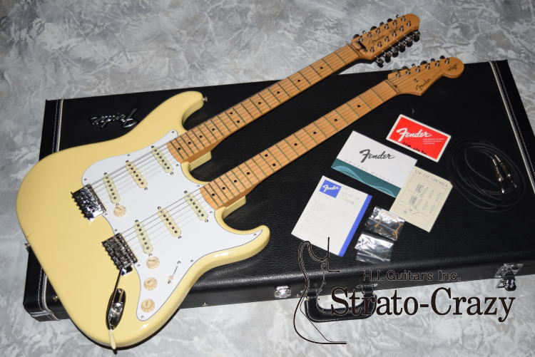 極細繊維クロス Fender Japan ST-80SPL ホワイトパール ゴールド 