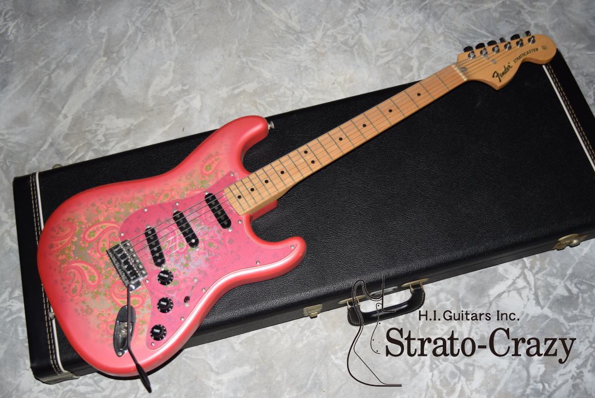 90s Fender Japan Pink Paisley Stratocaster ST72-125PRD/ JV-3248